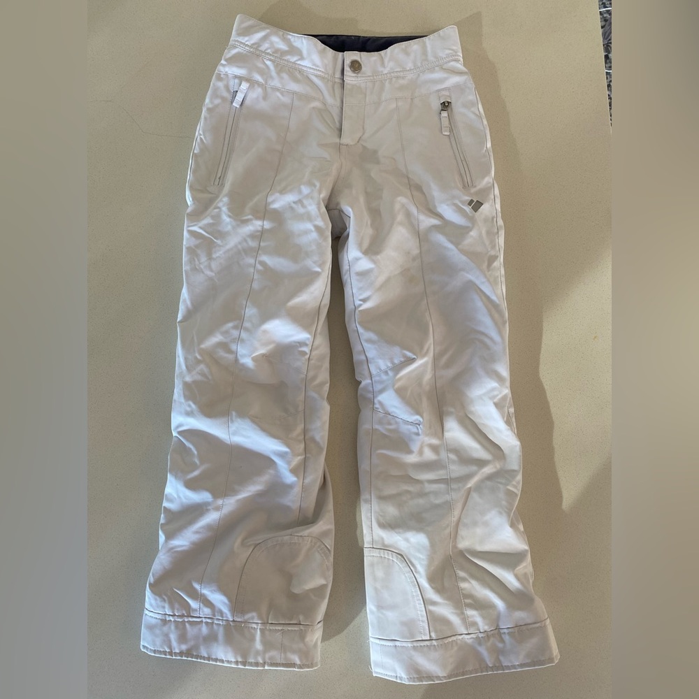 Obermeyer White Girls Snow/Ski Pants
